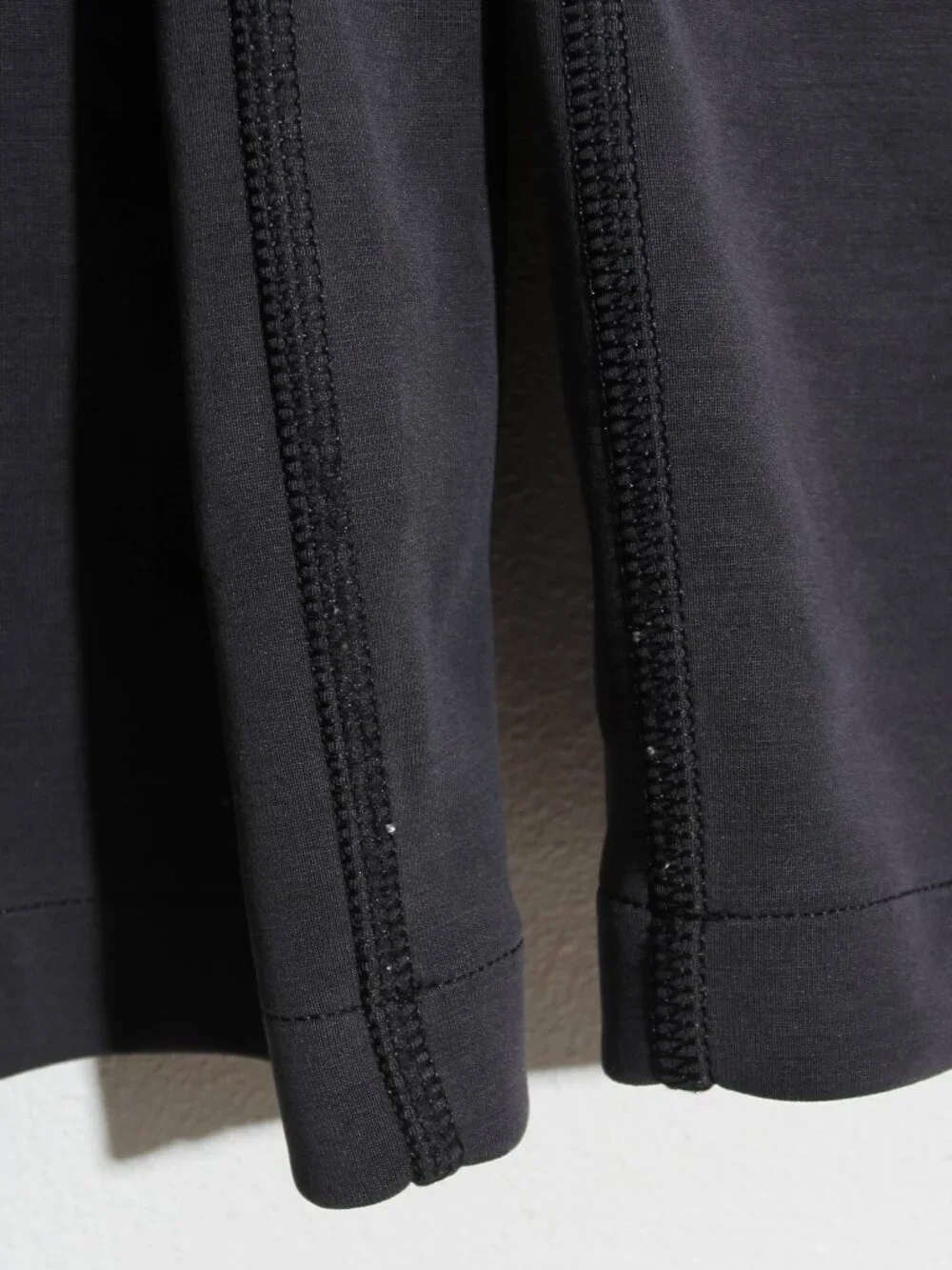 Lululemon Softstreme High-Rise Pant Black Pull-On Elasticated Waist Peach Fuzz 6